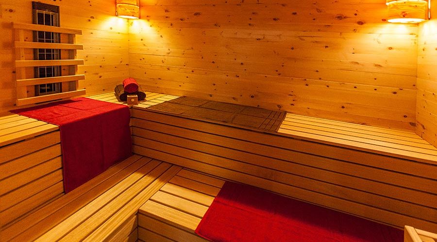 Gemütliche Sauna